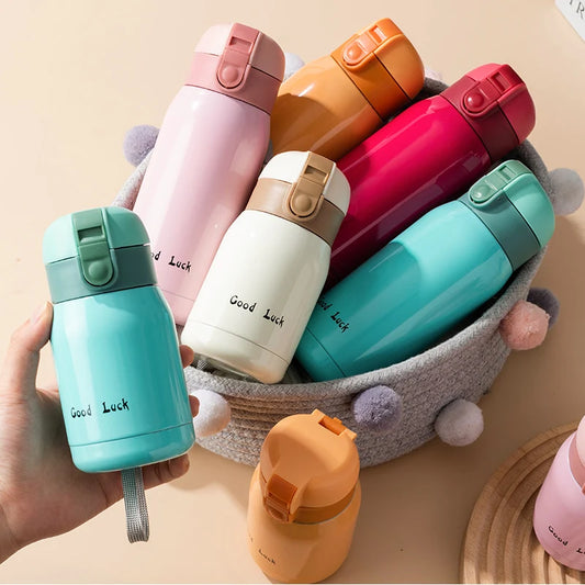 200ML/350ML Stainless Steel Pocket Cup Travel Thermal Coffee Mug Mini Thermos Cup Vacuum Flask Insulated Cup Sport Water Bottle