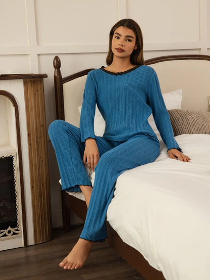 Pijama Women's Pajamas Set Nightie Pajama Sets Home Suit for Women Sleepwear Woman Nightgowns Night Wear for Ladies Trousers Pj