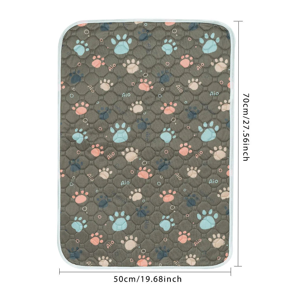 BIAI Winter New non-slip Mat for Pets Waterproof Dog Pee Pad Breathable Cat Mat Washable Pet Diaper Pad High Absorbent Pet Mat