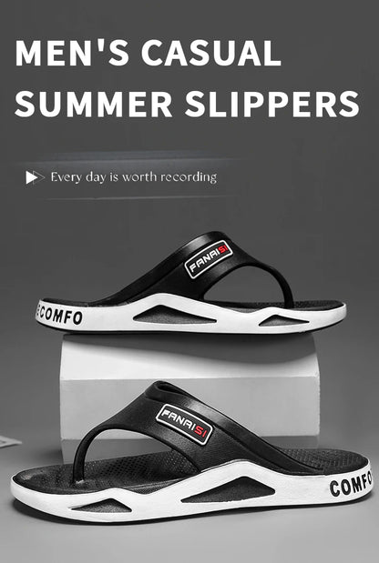 Summer Men's Flip-flops Sports Outdoor Fashion&trend Comfortable Beach Sandals Men Casual Shoes House Flip Flops Home Shoes