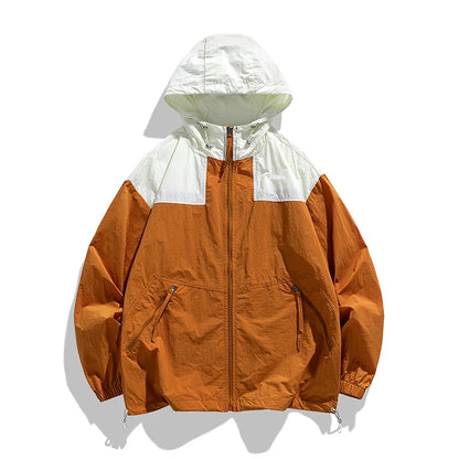 Summer New Hong Kong Style Couple Style Japanese and Korean Versatile Sunscreen Clothing Fashion Trend Versatile Outdoor Couple