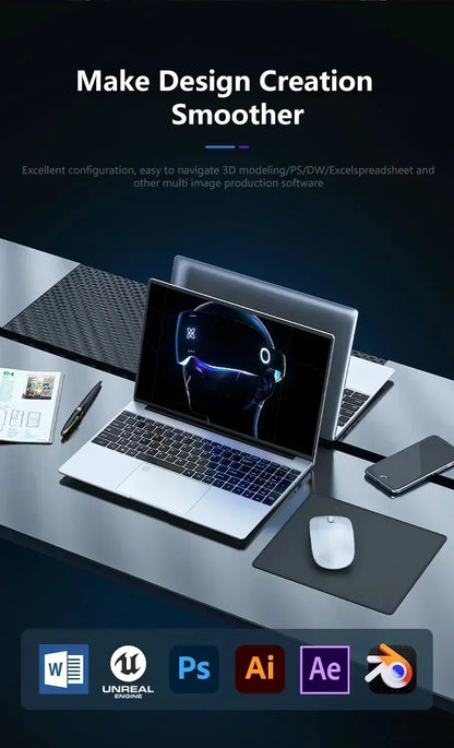 Intel Core i9 10980HK 15.6 Inch Gaming Laptop 32GB RAM 2TB SSD Fingerprint Unlock WiFi 6 4K Ultrabook Pro Max Speed