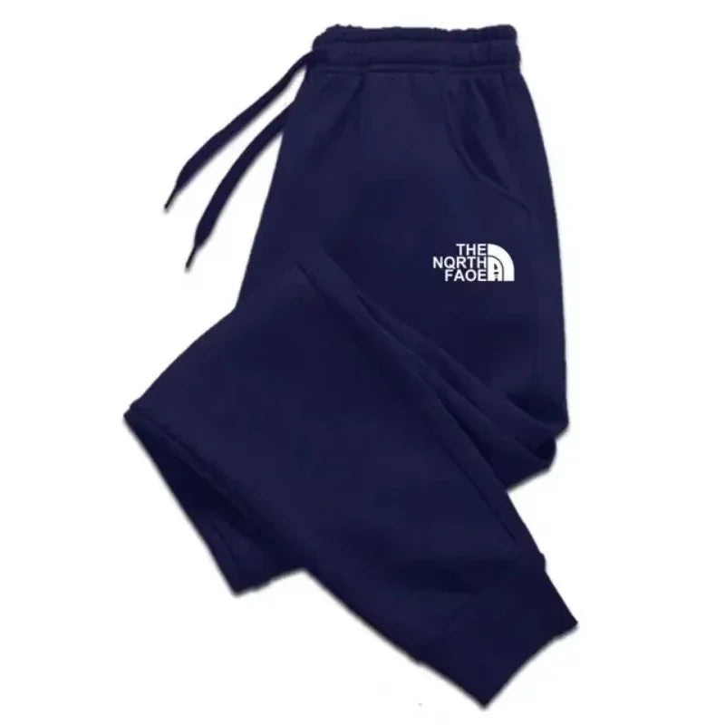 New style printed sport pants suitable for both men and women, luxurious long-distance running pants, casual fitness pants