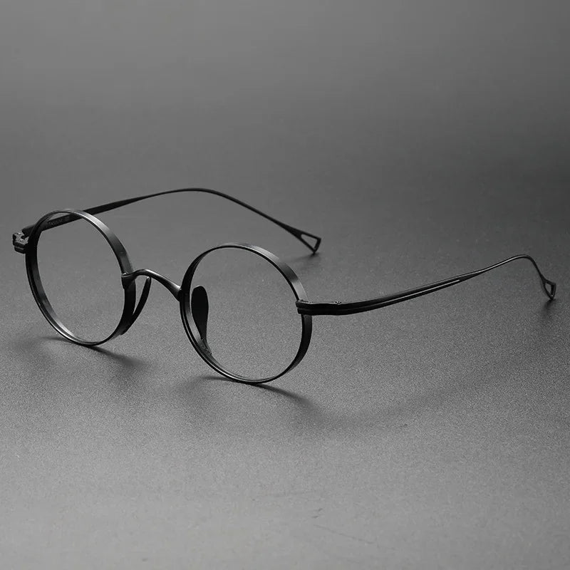 Titanium Reading Glasses – Retro Square Frames With Anti Glare Lenses | Unisex Fashion Eyewear