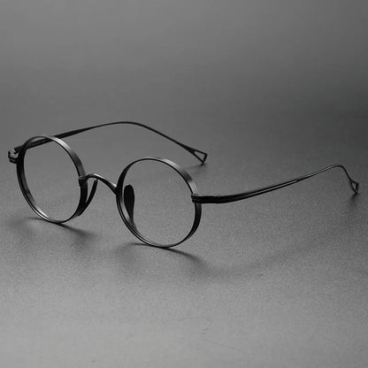 Titanium Reading Glasses – Retro Square Frames With Anti Glare Lenses | Unisex Fashion Eyewear