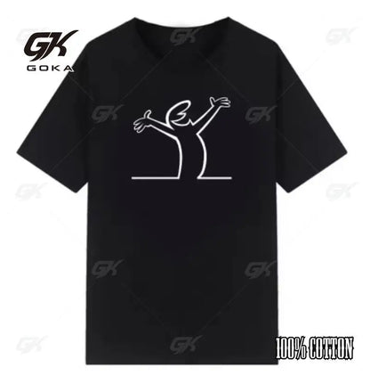 Summer T Shirts for Men Balum La Linea Funny Graphic Tshirt Cotton Comfortable Premium Camisetas Unisex Streetwear Fashion
