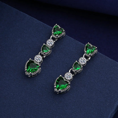 925 Sterling Silver CZ Stud Earrings - Cute Fashion Jewelry for Women and Teens