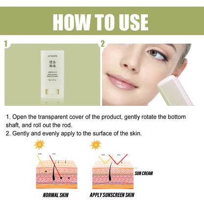 Face Body Sunscreen Matte Sun Stick Spf 50+ Uv Protective Refreshing Hydrating Waterproof Solar Blocker Isolation Sunblock Cream