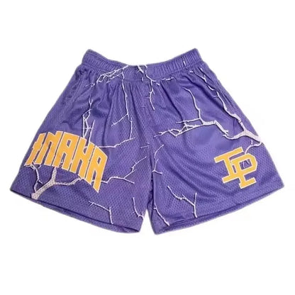 2026 NEW INAKA IP Men shorts Classic GYM Basketball Workout Mesh Shorts Summer casual shorts gym sports quick dry shorts men