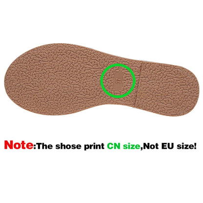 New Summer Ladies Slippers Outdoor Beach Sandals Bohemian Ethnic Style Handmade Espadrilles Platform Slippers Flip Flops Women