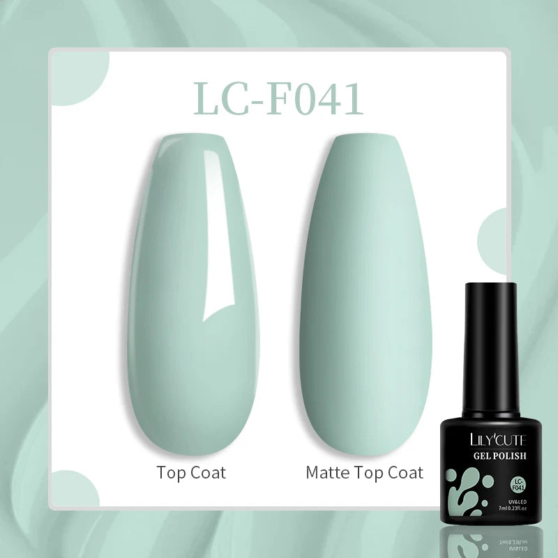 Gel Nail Polish - LILYCUTE UV Gel Varnish 7ML | Soak Off, Long Lasting Colors