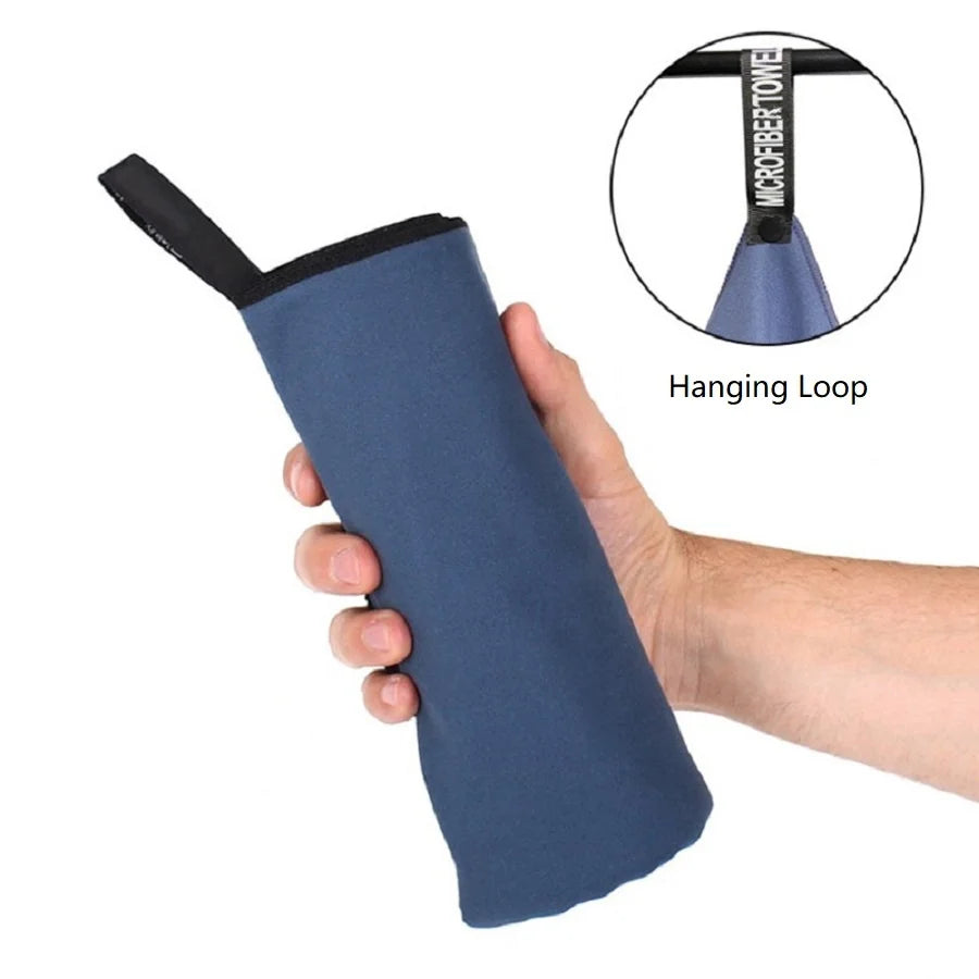 Sports Towel Quick Dry Swimming Towels for Swim, Pool, Water Sports, Beach/Travel Towel in S，L, XL, Extra Large, Camping Gear
