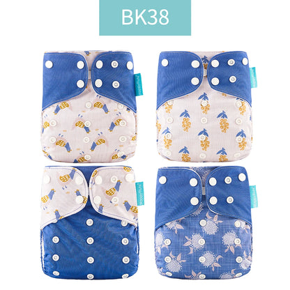 Washable Pocket Diaper – Adjustable Reusable Baby Diaper Cover | Absorbent Ecological Nappy