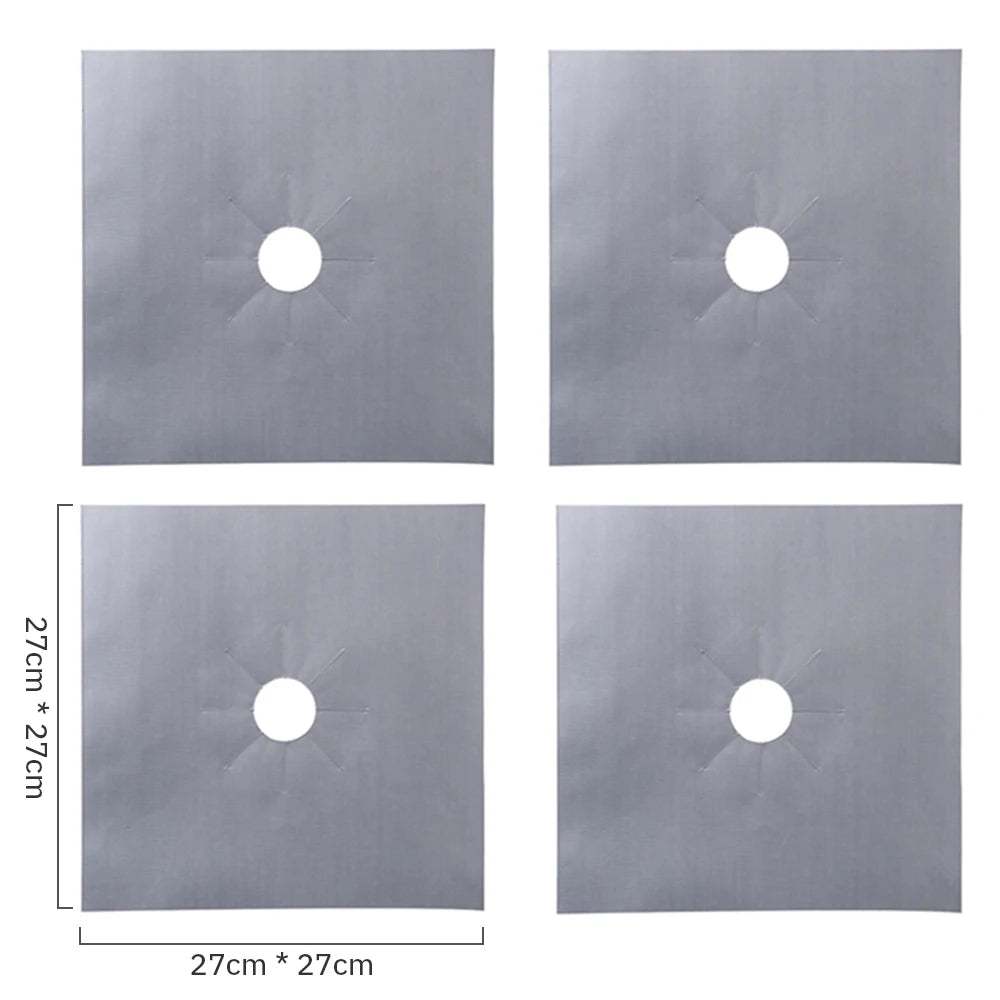 Gas Stove Protector Mats – Reusable Heat-Resistant Stovetop Liners