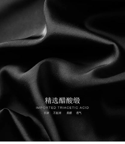 Coffee Silk Rayon V-Neck Pullover Sleeveless Casual Chic Women's Blouse Shirt Korean Fashion Female Clothing 2024 Summer