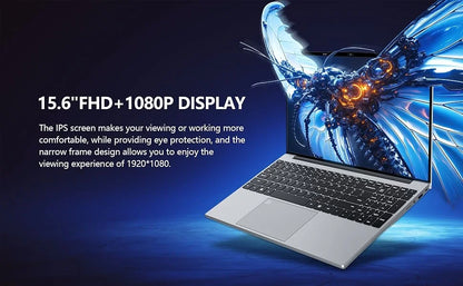 Intel Core I9 9900 Laptop Windows 11 16GB RAM 1TB SSD 4K HD Screen Portable Slim Laptops PC Gamer 15.6 inch Computer Office