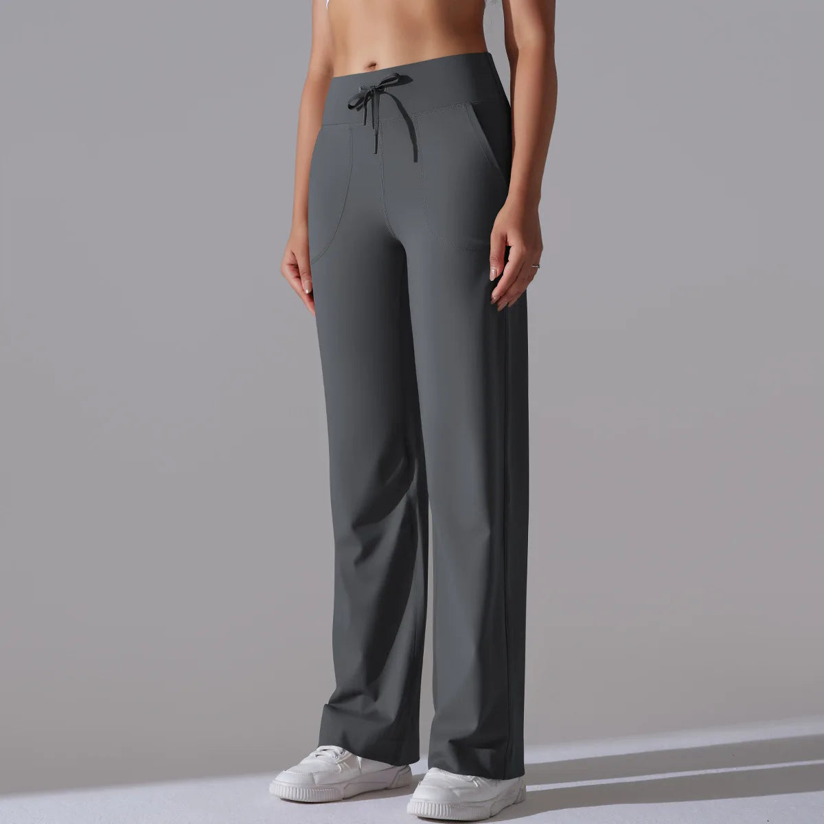 Yoga Straight Leg Sweatpant Straight Leg Women's Loose Tracksuit Pants Wide Leg Outdoor Gym Runing Casual Tracksuit Pants