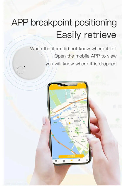 Mini GPS Tracker Bluetooth5.0 Anti-Lost Smart Device Pets Elderly Kid Car Suitcase Wallet Tracking Car Locator For IOS Android