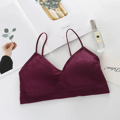 Sexy Sport Bra Top Backless Sports Bra Women Bra Tops Bralette V Neck Brassiere Sport Femme Seamless Underwear Push Up Sport