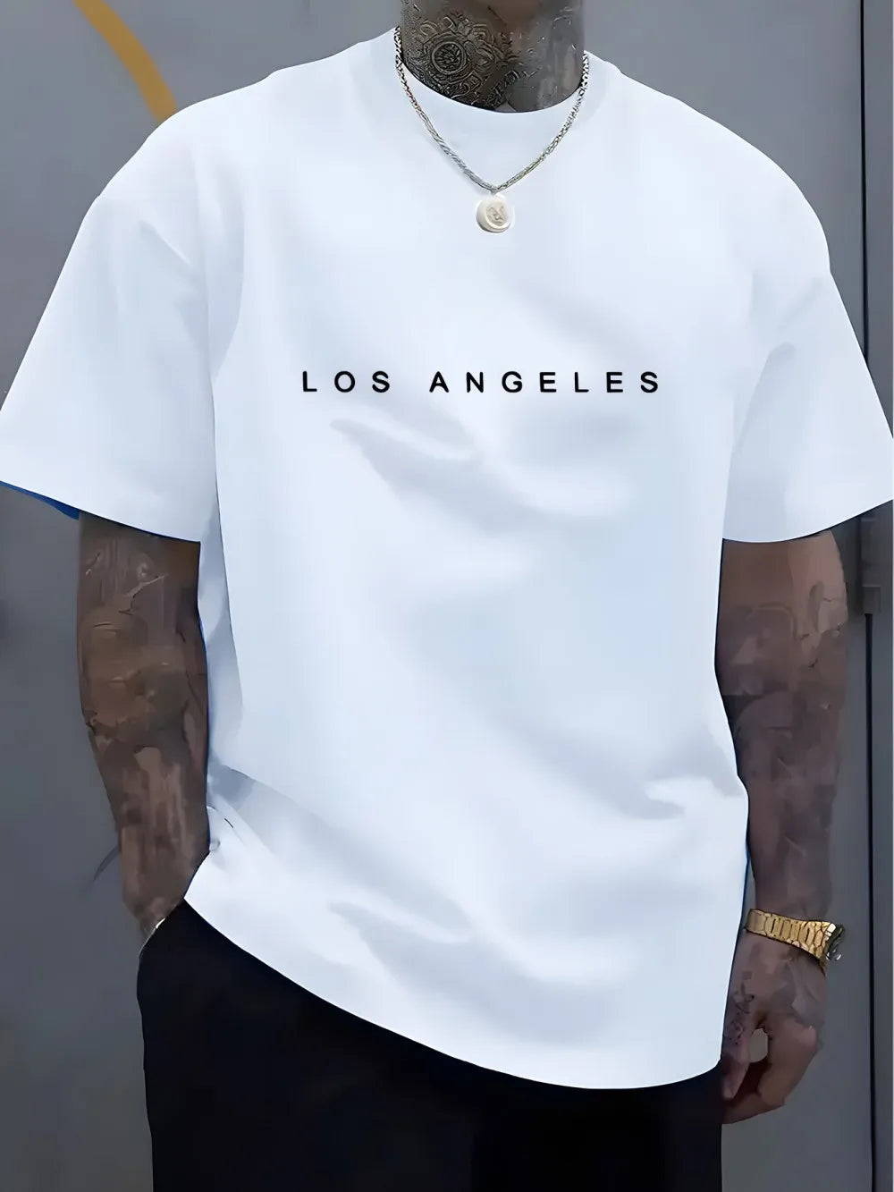 Men's Round Neck T-Shirt – Breathable Casual Shirt With Quick Dry Fabric