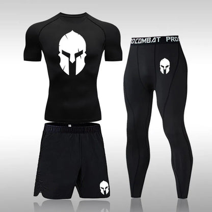 Men Sport Suits - Compression Workout Gear | Rashguard Shirts & MMA Fightwear