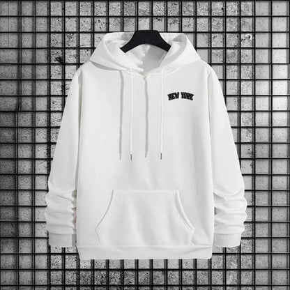 2025 Hot Sale Mens Sportswear 2pcs Set Hoodie and Sweatpants Autumn Winter Daily Casual Sporty Jogging Suit Urban Fashion Outfit