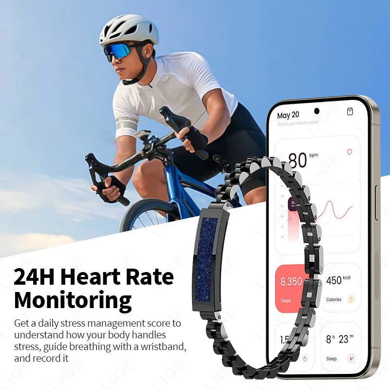 2026 New Smart Watch Pedometer Health Smart Bracelet Women Men Sports Fitness Waterproof Heart Rate Sleep Monitoring Wristbands