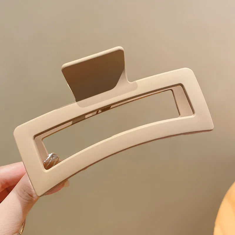 5 Inche Extra Large Claw Clips for Thick Hair and Long Hair, 4 Pack Xl Jumbo Claw clips, Oversized Matte Non-slip Rectangle Hai