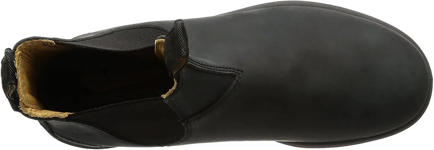 Unisex Chelsea Boots – Outdoor Non Slip Leather Ankle Height Winter Footwear