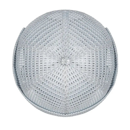 New Mesh Breathable Brimless Melon Skin Hat Summer Ultra-Light Adjustable Docker Beanies Hat Outdoor Hip Hop Sailor Landlord Cap