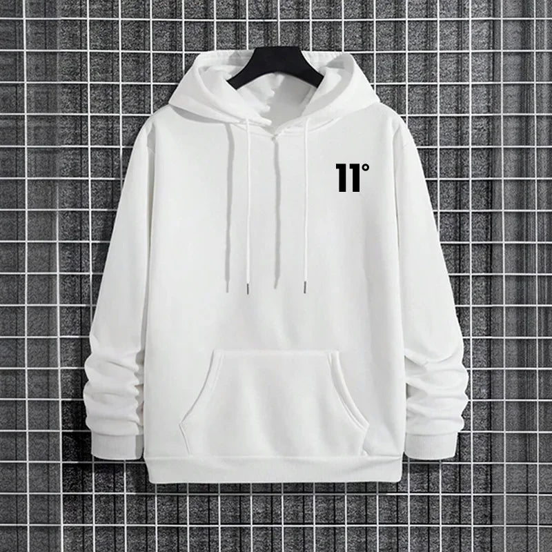 2025 New Arrival Men's Sweatshirt Urban Casual Fashion Hooded Long Sleeve Pullover Autumn Winter Daily Casual Sporty Warm Hoodie