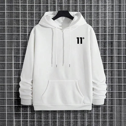 2025 New Arrival Men's Sweatshirt Urban Casual Fashion Hooded Long Sleeve Pullover Autumn Winter Daily Casual Sporty Warm Hoodie