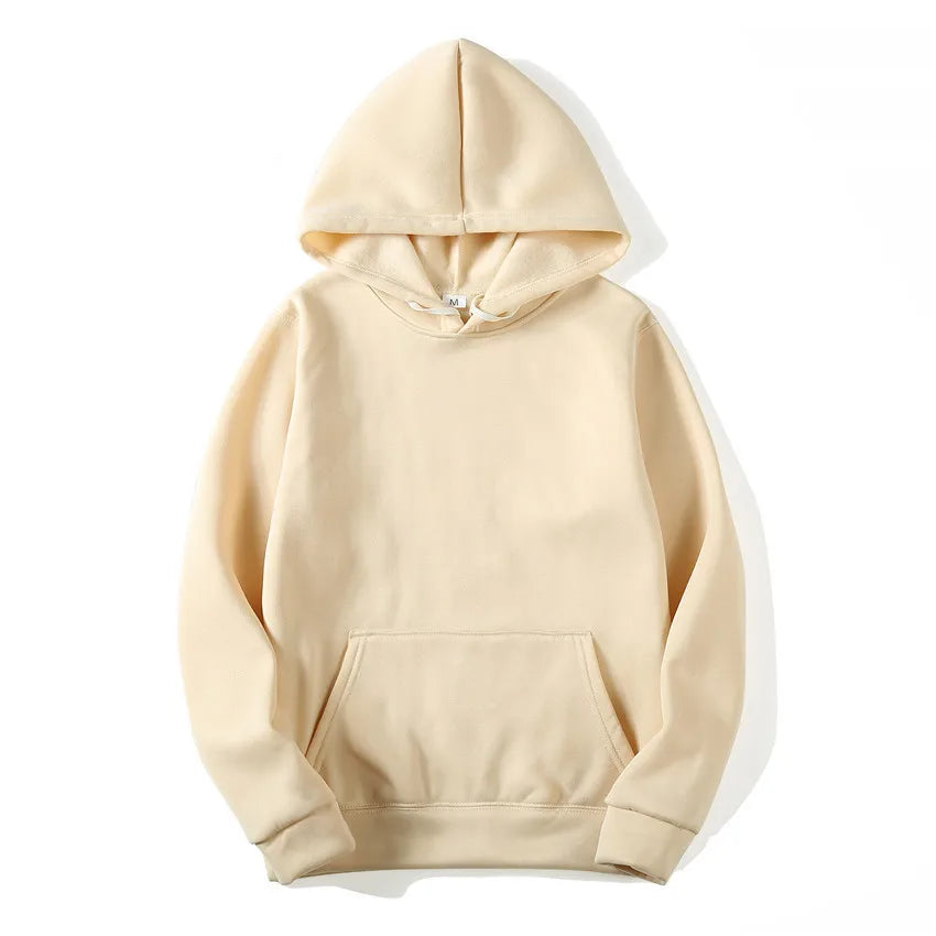 Men's Hoodies - Casual Fleece Hoodie With Hooded Sweatshirt, Regular Fit Pullover