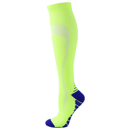 Compression Socks For Running & Sport - 20-30 mmHg Knee High Black Anti Fatigue