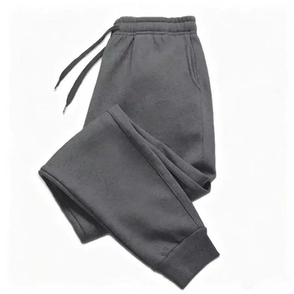 Men Sweatpants High Quality Drawstring Solid Color Jogger Pants All Season Home Outdoor Casual Sport Trousers 2025 Men's Clothes