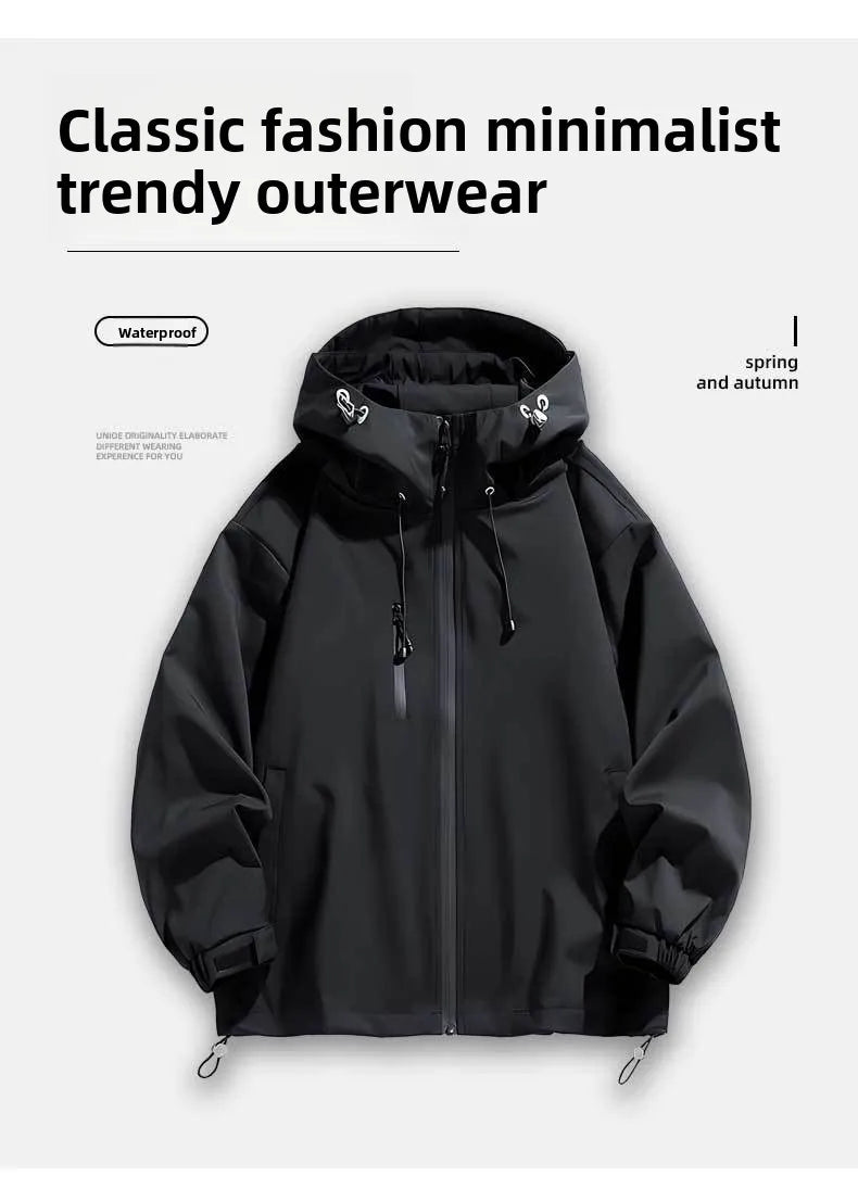 Naruto Shippuden Akatsuki Organization Cartoon Jacket 2D Student Couple Hooded Coat Jacket Top Anime Peripheral Wholesale