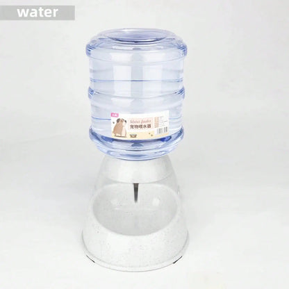 Large Capacity Pet Feeder Bowls Small Dog Food Bowl Automatic Water Dispenser Cat Bowls Pets Feeding Bowls Drink Water Bowl