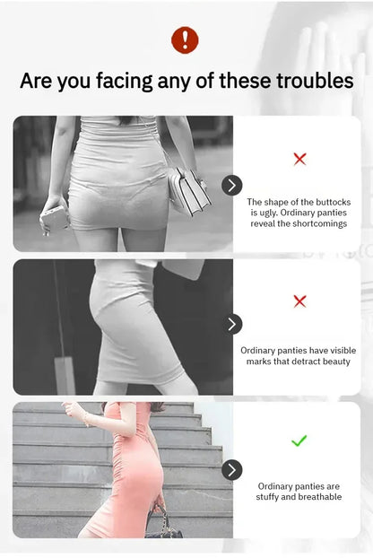 Cross-strap High-waisted Panties Lace 7A Antibacterial Hip-lifting Girdle Girl High-waisted Body Shaping Pants Anti-gravity
