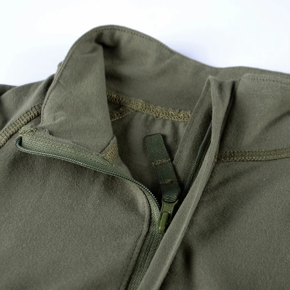 Tactical Cotton Shirt - Multicam Camo Military Combat Tee | Lightweight Moisture Wicking