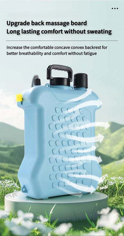 15L Multifunction Electric Sprayer, Adjustable Nozzle Garden Spray Tank For Watering, Cleaning, Pet Bathing with 3 Spray Heads