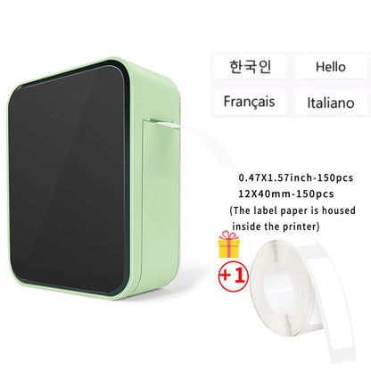 Marklife Mini Bluetooth Thermal Label Printer D110 B21 P15 Without Ink Self-Adhesive Stickers Printer For Office Kitchen School