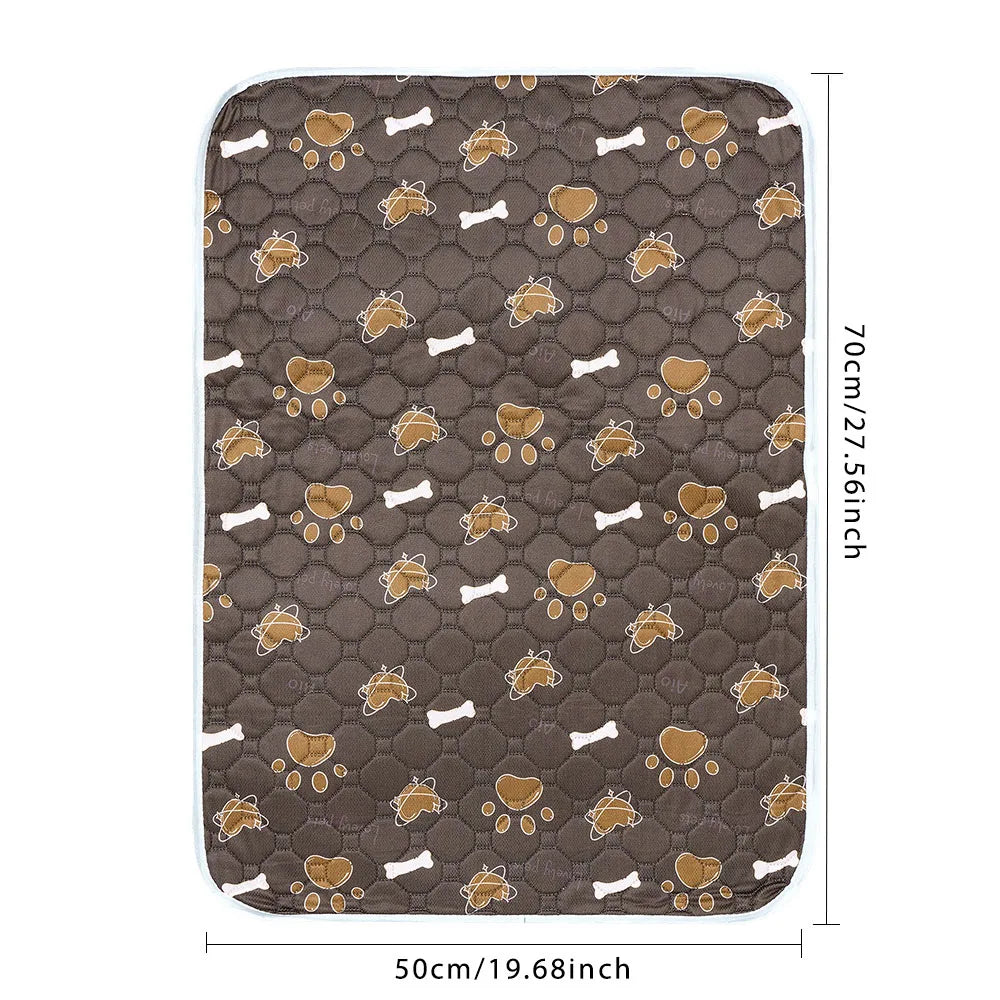 BIAI Winter New non-slip Mat for Pets Waterproof Dog Pee Pad Breathable Cat Mat Washable Pet Diaper Pad High Absorbent Pet Mat