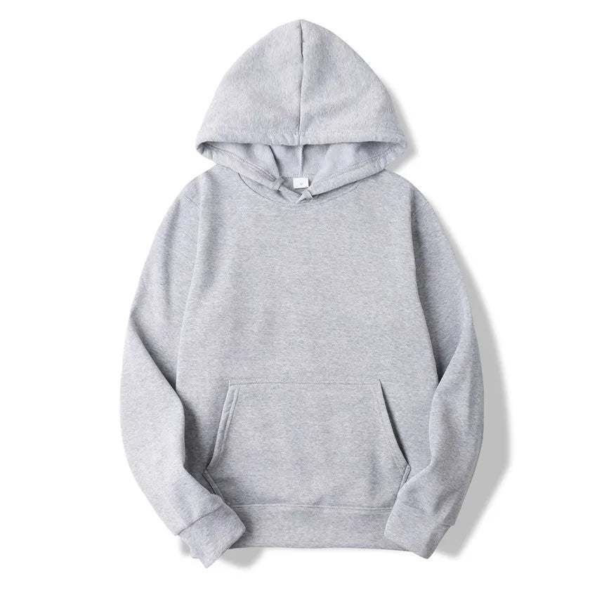 Men's Hoodies - Casual Fleece Hoodie With Hooded Sweatshirt, Regular Fit Pullover