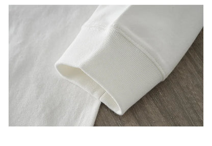 Men's Long Sleeve T Shirt - DUKEEN Heavyweight Cotton Crew Neck Casual Tee