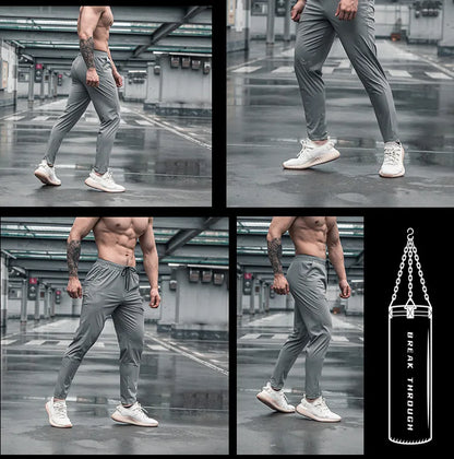 Men Running Sweatpants | Slim Athletic Sweatpants, Ankle Banded Trousers for Outdoor Training