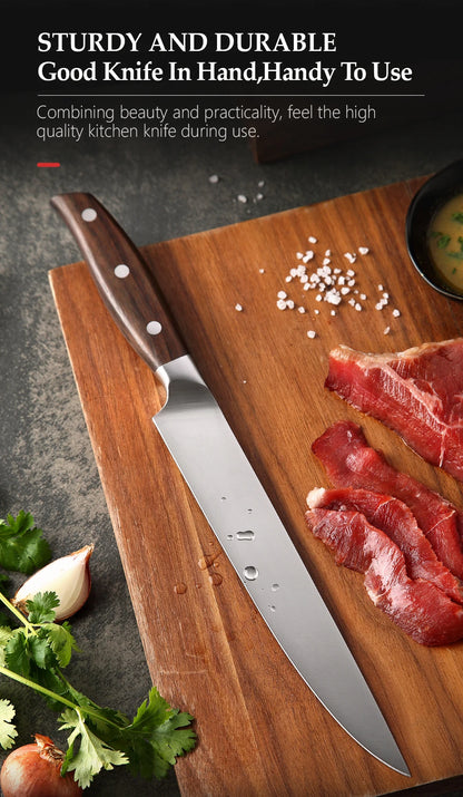 XINZUO High Quality Paring  Utility Cleaver Knife Set - 35 5 8 Germany 14116 Stainless Steel