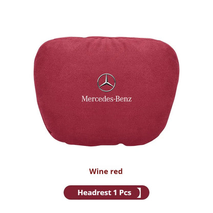 Mercedes-Benz Neck Pillow – Car Neck Support & Lumbar Rest Cushion for Comfort