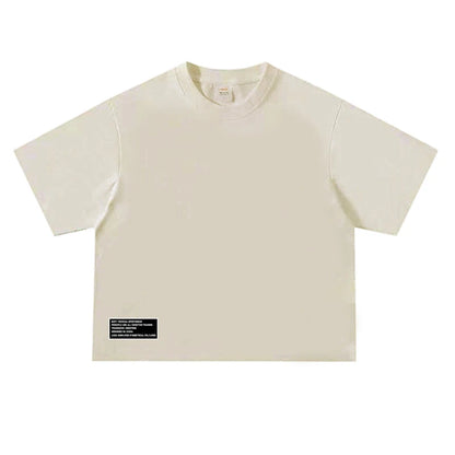 Oversized Boxy Fit Dropped Shoulders Running T-shirts Mens Cotton Heavyweight Half Sleeve Sports T Shirts Casual Gym Clothing
