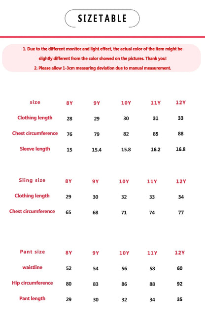 Three Piece Summer Girl Cute Letter Print Double Shoulder Suspender Jacket Shorts Princess Casual Daily Birthday Party Dress