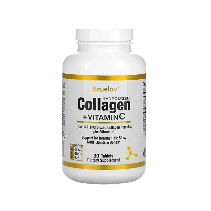 Hydrolyzed Fish Collagen - Marine Collagen, Skin Health, Anti-aging Antioxidant, ‌supports Joint and Bone Health